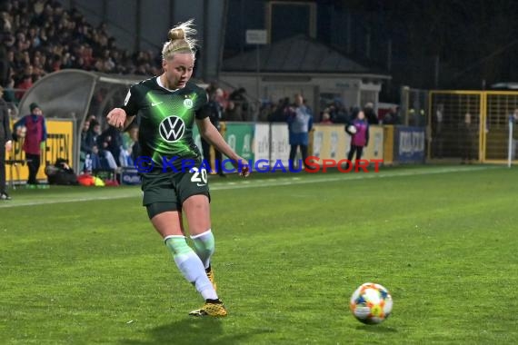 1.BL - Frauen - 19/20 - TSG 1899 Hoffenheim vs. VfL Wolfsburg (© Kraichgausport / Loerz)