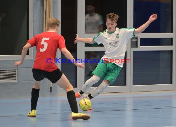 Sinsheim Futsal Kreismeisterschaften A-Junioren Sinsheim Gymnasiumhalle (© Siegfried Lörz)