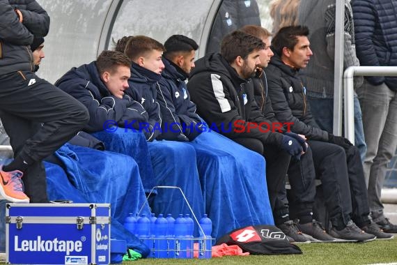 A-Junioren Bundesliga Süd/Südwest TSG Hoffenheim vs 1. FC Heidenheim 09.12.2017 (© Kraichgausport / Loerz)