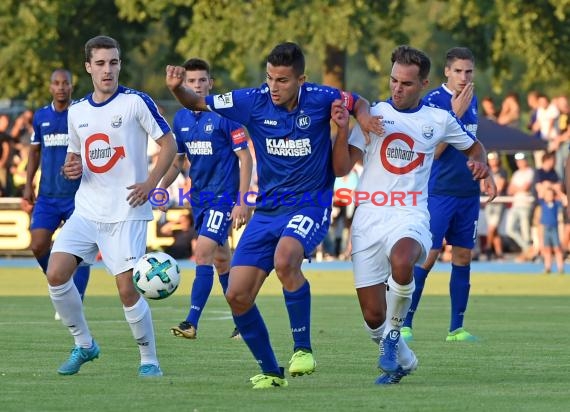 Badischer Pokal SV Rohrbach/S - Karlsruher SC 22.08.2017 (© Siegfried Lörz)