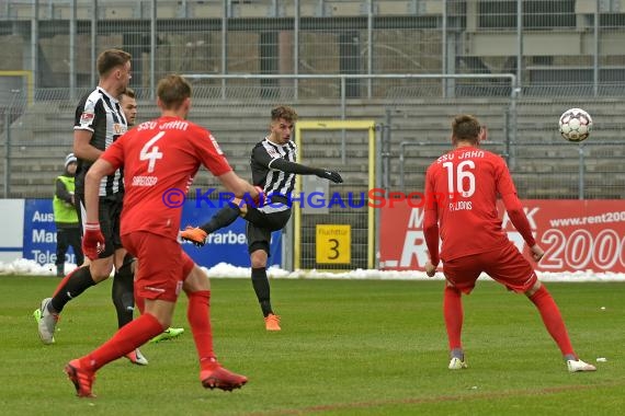 2. BL - 18/19 - SV Sandhausen vs. Jahn Regensburg (© Kraichgausport / Loerz)