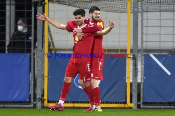 Regionalliga Suedwest - 2020/2021 - TSG 1899 Hoffenheim II vs. TuS RW Koblenz (© Kraichgausport / Loerz)