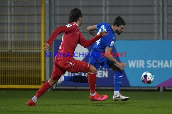 Regionalliga Suedwest - 2020/2021 - TSG 1899 Hoffenheim II vs. TuS RW Koblenz (© Kraichgausport / Loerz)