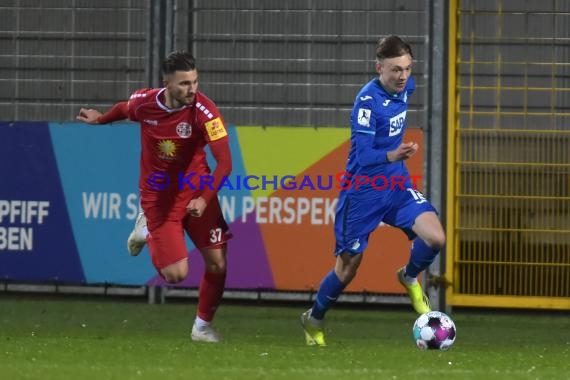 Regionalliga Suedwest - 2020/2021 - TSG 1899 Hoffenheim II vs. TuS RW Koblenz (© Kraichgausport / Loerz)