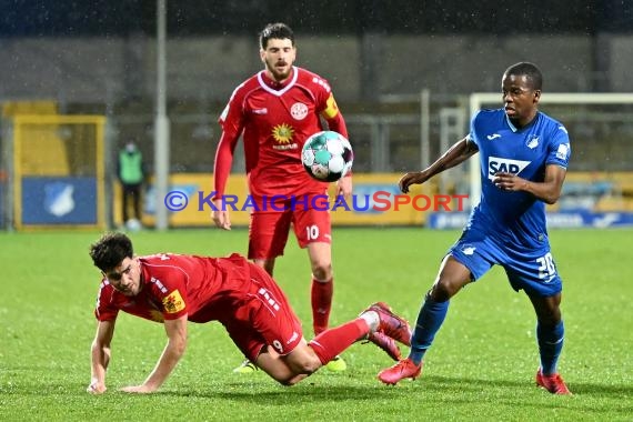 Regionalliga Suedwest - 2020/2021 - TSG 1899 Hoffenheim II vs. TuS RW Koblenz (© Kraichgausport / Loerz)