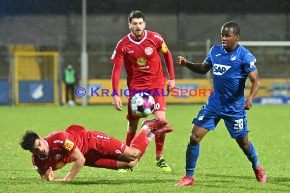 Regionalliga Suedwest - 2020/2021 - TSG 1899 Hoffenheim II vs. TuS RW Koblenz (© Kraichgausport / Loerz)