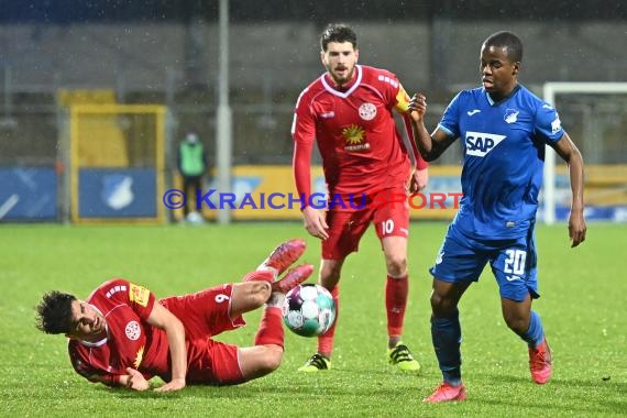 Regionalliga Suedwest - 2020/2021 - TSG 1899 Hoffenheim II vs. TuS RW Koblenz (© Kraichgausport / Loerz)