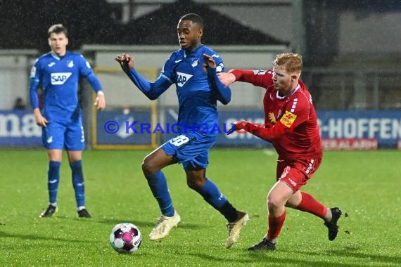 Regionalliga Suedwest - 2020/2021 - TSG 1899 Hoffenheim II vs. TuS RW Koblenz (© Kraichgausport / Loerz)