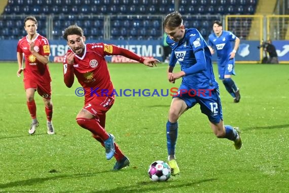 Regionalliga Suedwest - 2020/2021 - TSG 1899 Hoffenheim II vs. TuS RW Koblenz (© Kraichgausport / Loerz)