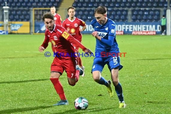 Regionalliga Suedwest - 2020/2021 - TSG 1899 Hoffenheim II vs. TuS RW Koblenz (© Kraichgausport / Loerz)