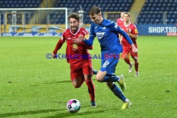 Regionalliga Suedwest - 2020/2021 - TSG 1899 Hoffenheim II vs. TuS RW Koblenz (© Kraichgausport / Loerz)