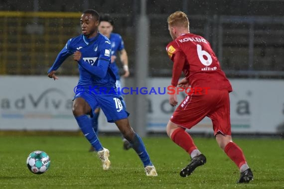 Regionalliga Suedwest - 2020/2021 - TSG 1899 Hoffenheim II vs. TuS RW Koblenz (© Kraichgausport / Loerz)