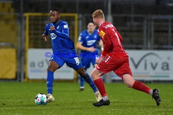 Regionalliga Suedwest - 2020/2021 - TSG 1899 Hoffenheim II vs. TuS RW Koblenz (© Kraichgausport / Loerz)