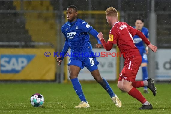 Regionalliga Suedwest - 2020/2021 - TSG 1899 Hoffenheim II vs. TuS RW Koblenz (© Kraichgausport / Loerz)