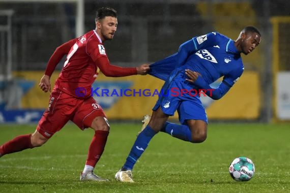 Regionalliga Suedwest - 2020/2021 - TSG 1899 Hoffenheim II vs. TuS RW Koblenz (© Kraichgausport / Loerz)