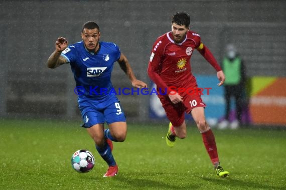 Regionalliga Suedwest - 2020/2021 - TSG 1899 Hoffenheim II vs. TuS RW Koblenz (© Kraichgausport / Loerz)