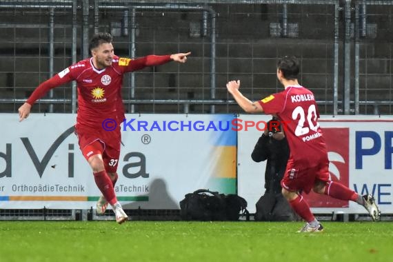 Regionalliga Suedwest - 2020/2021 - TSG 1899 Hoffenheim II vs. TuS RW Koblenz (© Kraichgausport / Loerz)