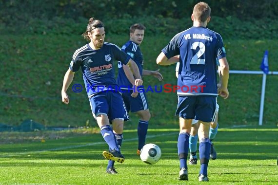 Kreisklasse A VfL Mühlbach vs SV Adelshofen 15.10.2017 (© Kraichgausport / Loerz)