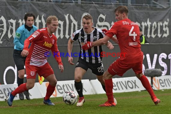 2. BL - 18/19 - SV Sandhausen vs. Jahn Regensburg (© Kraichgausport / Loerz)