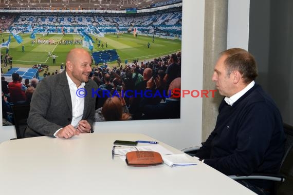 Interview Alexander Rosen Sportdirektor TSG 1899 Hoffenheim  (© Kraichgausport / Loerz)