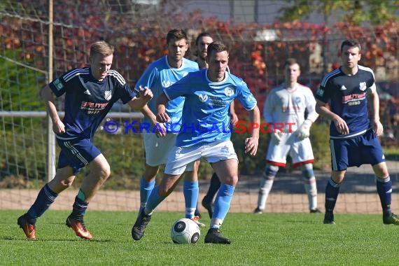 Kreisklasse A VfL Mühlbach vs SV Adelshofen 15.10.2017 (© Kraichgausport / Loerz)