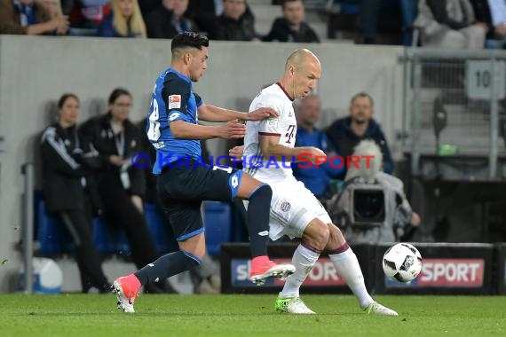 1. BL - 16/17 - TSG 1899 Hoffenheim vs. 1. FC Bayern Muenchen (© Kraichgausport / Loerz)