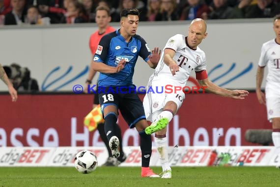 1. BL - 16/17 - TSG 1899 Hoffenheim vs. 1. FC Bayern Muenchen (© Kraichgausport / Loerz)