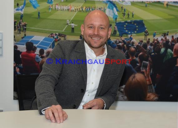 Interview Alexander Rosen Sportdirektor TSG 1899 Hoffenheim  (© Kraichgausport / Loerz)