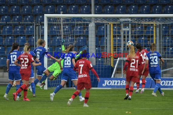 1.BL - Frauen - 19/20 - TSG 1899 Hoffenheim vs. Bayer 04 Leverkusen (© Kraichgausport / Loerz)