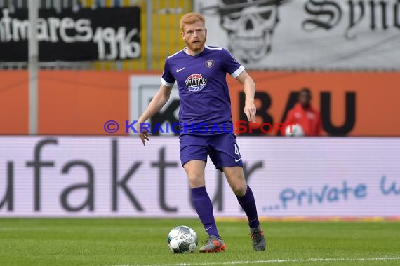 2. BL - 19/20 - SV Sandhausen vs. FC Erzgebirge Aue (© Kraichgausport / Loerz)