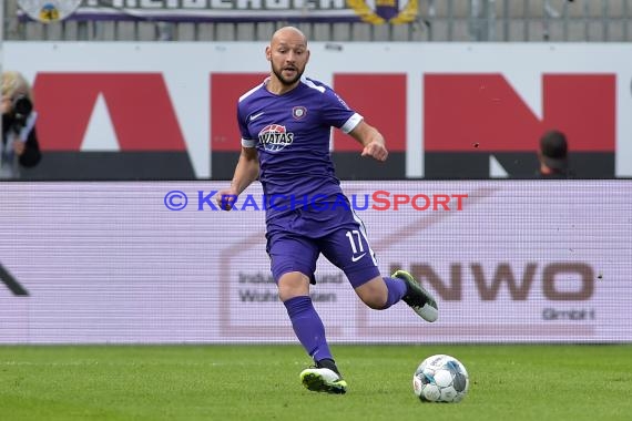 2. BL - 19/20 - SV Sandhausen vs. FC Erzgebirge Aue (© Kraichgausport / Loerz)