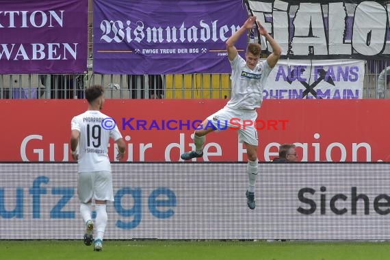 2. BL - 19/20 - SV Sandhausen vs. FC Erzgebirge Aue (© Kraichgausport / Loerz)