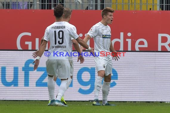 2. BL - 19/20 - SV Sandhausen vs. FC Erzgebirge Aue (© Kraichgausport / Loerz)