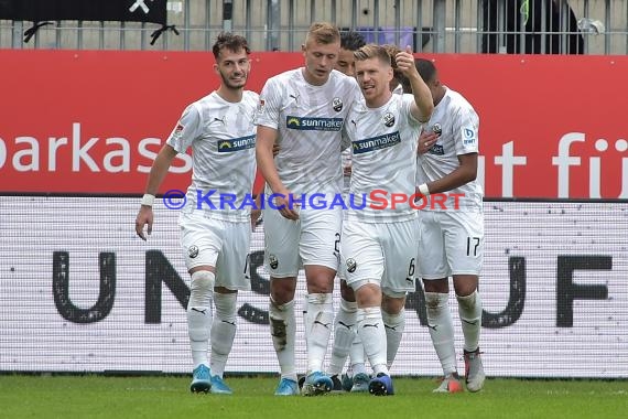 2. BL - 19/20 - SV Sandhausen vs. FC Erzgebirge Aue (© Kraichgausport / Loerz)