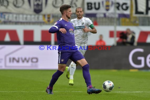 2. BL - 19/20 - SV Sandhausen vs. FC Erzgebirge Aue (© Kraichgausport / Loerz)