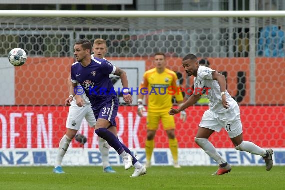 2. BL - 19/20 - SV Sandhausen vs. FC Erzgebirge Aue (© Kraichgausport / Loerz)