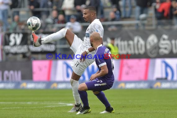 2. BL - 19/20 - SV Sandhausen vs. FC Erzgebirge Aue (© Kraichgausport / Loerz)