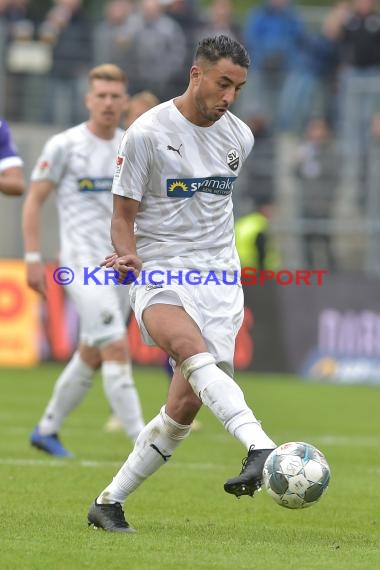 2. BL - 19/20 - SV Sandhausen vs. FC Erzgebirge Aue (© Kraichgausport / Loerz)