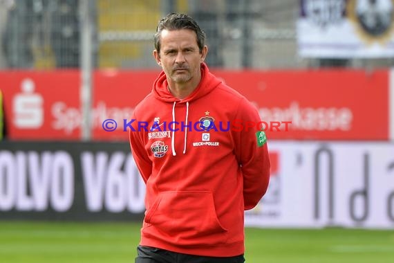 2. BL - 19/20 - SV Sandhausen vs. FC Erzgebirge Aue (© Kraichgausport / Loerz)