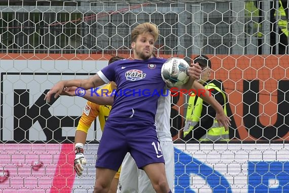 2. BL - 19/20 - SV Sandhausen vs. FC Erzgebirge Aue (© Kraichgausport / Loerz)