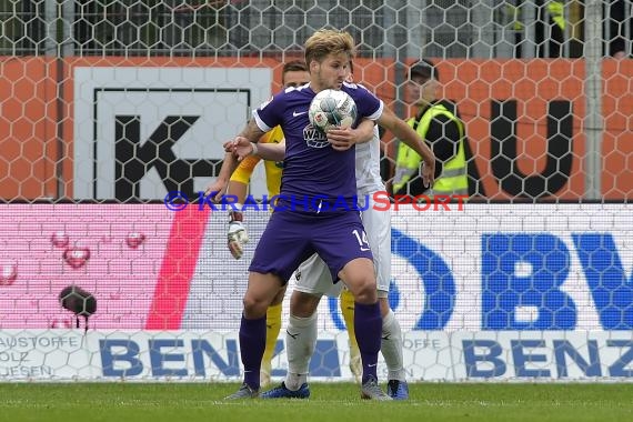 2. BL - 19/20 - SV Sandhausen vs. FC Erzgebirge Aue (© Kraichgausport / Loerz)