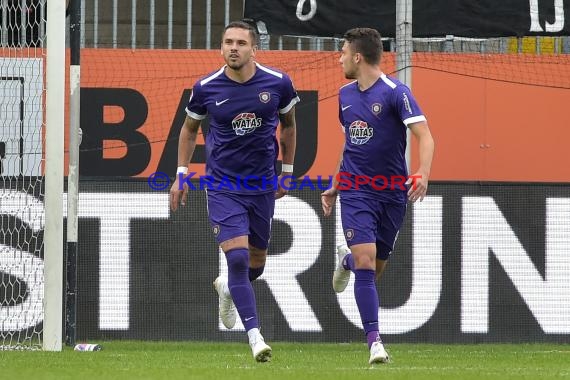 2. BL - 19/20 - SV Sandhausen vs. FC Erzgebirge Aue (© Kraichgausport / Loerz)