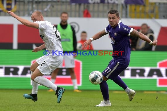 2. BL - 19/20 - SV Sandhausen vs. FC Erzgebirge Aue (© Kraichgausport / Loerz)