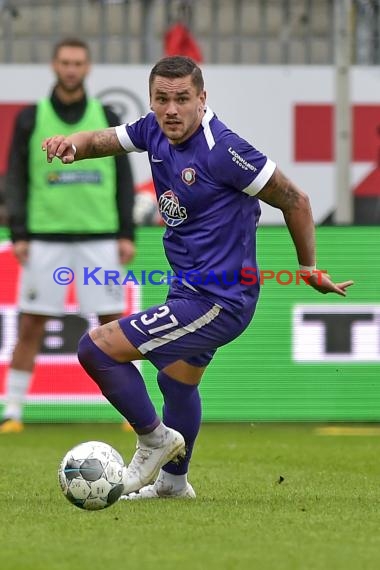 2. BL - 19/20 - SV Sandhausen vs. FC Erzgebirge Aue (© Kraichgausport / Loerz)