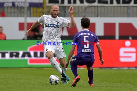 2. BL - 19/20 - SV Sandhausen vs. FC Erzgebirge Aue (© Kraichgausport / Loerz)