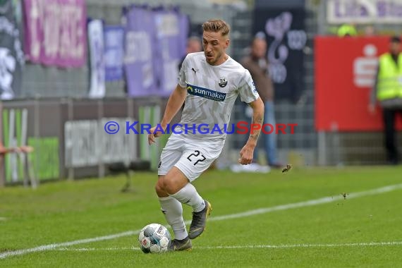 2. BL - 19/20 - SV Sandhausen vs. FC Erzgebirge Aue (© Kraichgausport / Loerz)