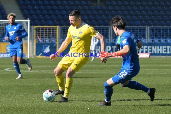 Regionalliga Suedwest - 2020/2021 - TSG 1899 Hoffenheim II vs. FK Pirmasens (© Kraichgausport / Loerz)