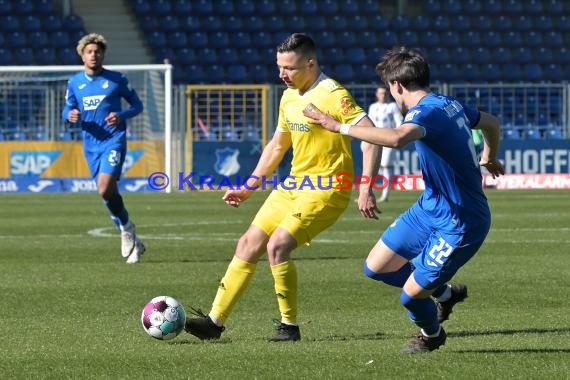 Regionalliga Suedwest - 2020/2021 - TSG 1899 Hoffenheim II vs. FK Pirmasens (© Kraichgausport / Loerz)