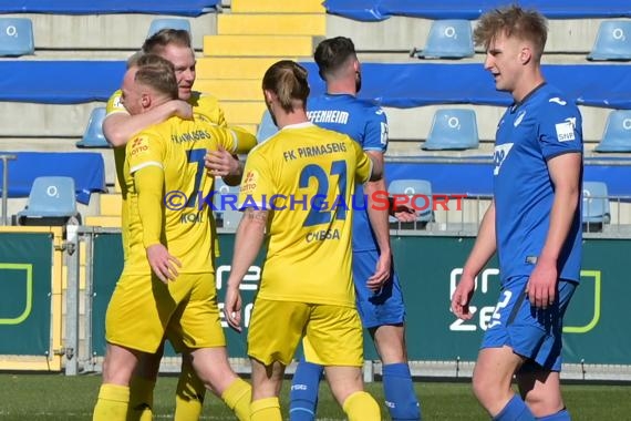 Regionalliga Suedwest - 2020/2021 - TSG 1899 Hoffenheim II vs. FK Pirmasens (© Kraichgausport / Loerz)