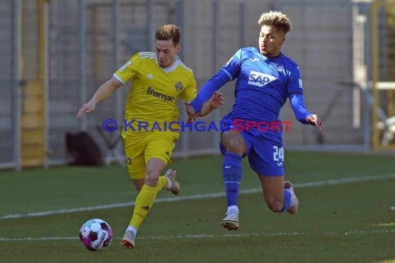 Regionalliga Suedwest - 2020/2021 - TSG 1899 Hoffenheim II vs. FK Pirmasens (© Kraichgausport / Loerz)